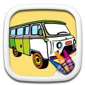 Coloring Games For Kids: Cars