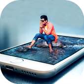Photo In Hole - 3D Photo Frame Editor on 9Apps