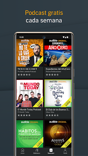 Audible: Audiolibros y Podcast screenshot 4