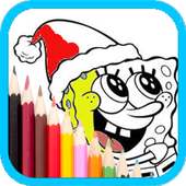 Coloring Sponge on 9Apps