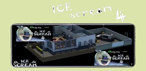ดาวน์โหลด Ice 4 House Cream Horror ice Cream 4 Walkhthrough APK สำหรับ  Android