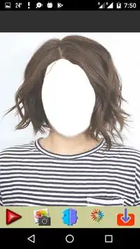Women Short Hair Style Selfie App Android के लिए
