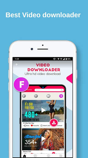 Video Downloader app - Viral Mate Downloader 1 تصوير الشاشة