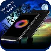Theme for Micromax Canvas 1