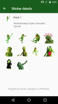 Animated Stickers Kermit Memes Wastickerapps Apk Download 2021 Free 9apps