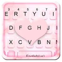 ثيم لوحة المفاتيح Pink Marble Heart on 9Apps