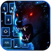 Dark Wolf Keyboard Theme