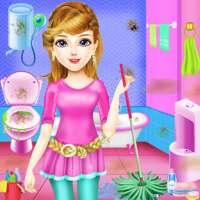 Baby House Cleaning fun girls game! manor cleaner