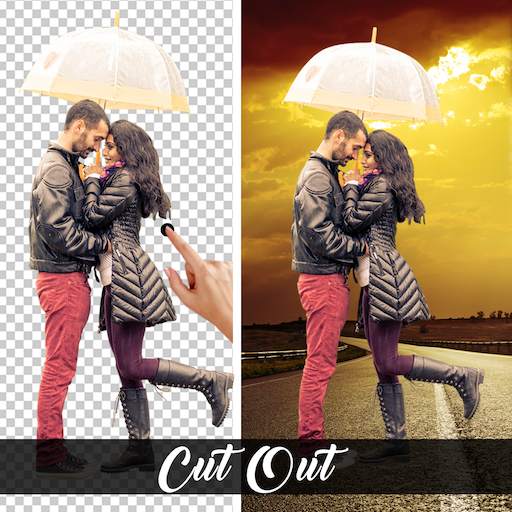 Cut Out : Background Eraser and background changer