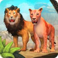 Lion Family Sim Online: élèvez votre meute lions on 9Apps