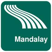 Carte de Mandalay off-line