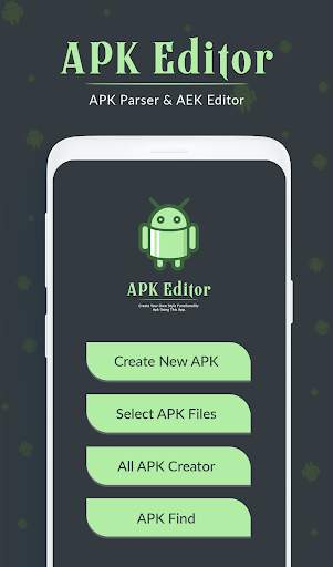 APK Editor : APK Parser & Apk Creactor 2020 1 تصوير الشاشة