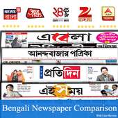 Bengali News Paper:Ganashakti,Bartaman,Pratidin