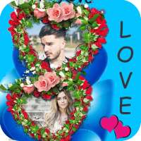 Love Romantic Couple Photo Frame