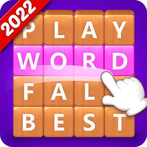 Word Fall - Brain training search word puzzle game