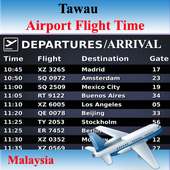 Tawau Airport Flight Time on 9Apps