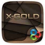 X-Gold Go Launcher Theme