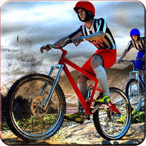 BMX Bicycle Offroad Tracks Racing Stunts