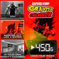 CAPSULE CORP GRAVITY CHAMBER on 9Apps