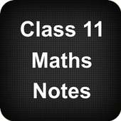 Class 11 Maths Notes
