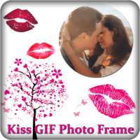 Kiss GIF Photo Frame Editor on 9Apps
