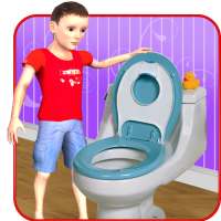 Kids Toilet Emergency Sim 3D on 9Apps