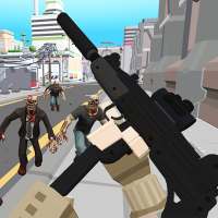Zombie Battleground: Atış Oyunları Piksel FPS 3D