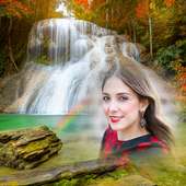 Waterfall Photo Frame on 9Apps