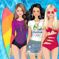 Brazil vacation dress up game on 9Apps
