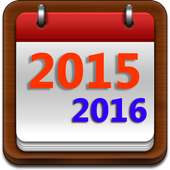 US Calendar Note 2015 - 2016