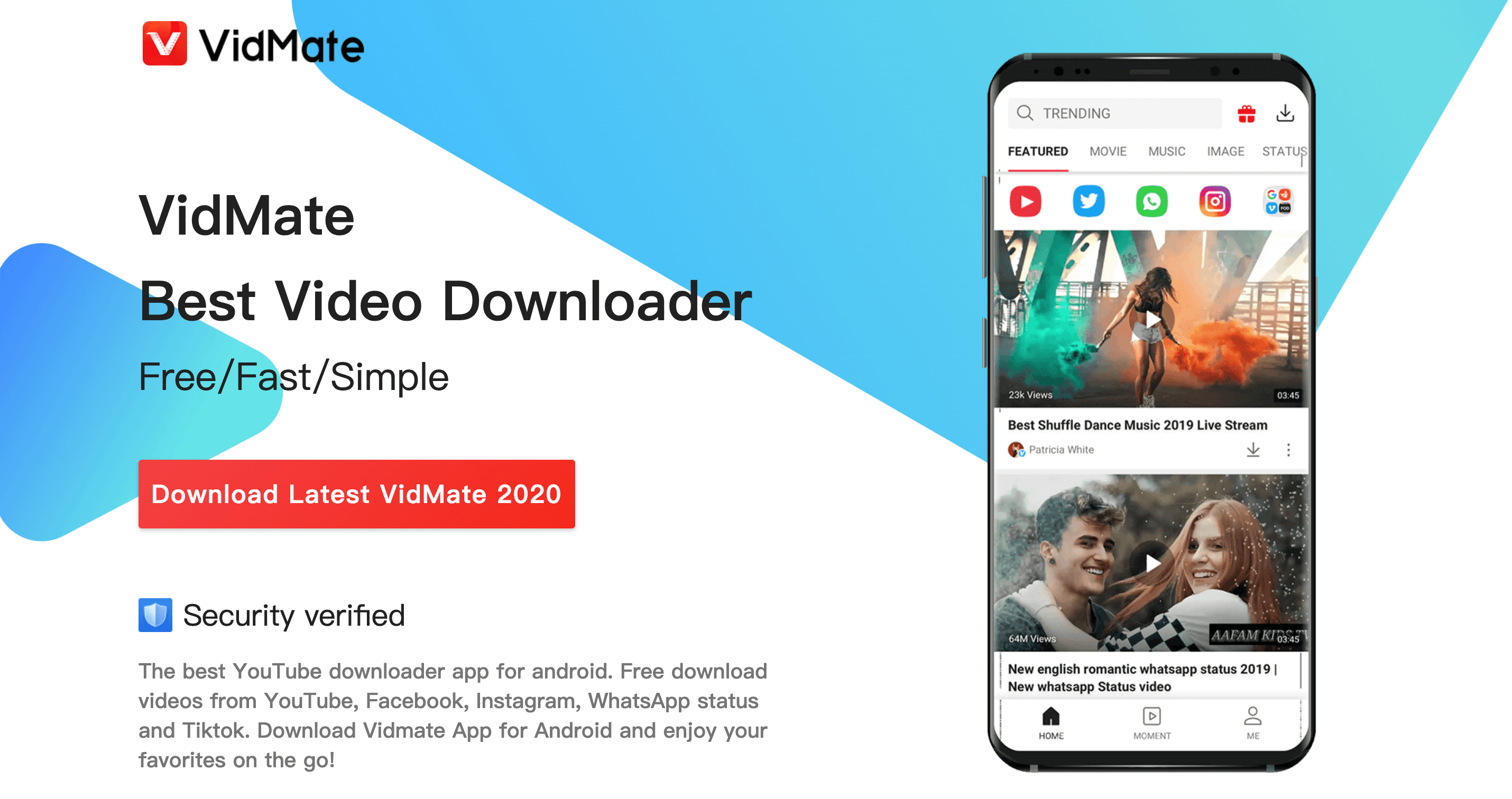 VidMate - Best HD / 4K Videos Downloader