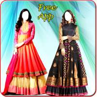 Girls Designer Frock Photo Editor