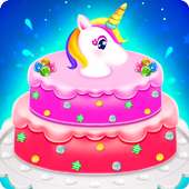 Unicorn Cake Maker- Unicorn Cup Cake Bakery Game