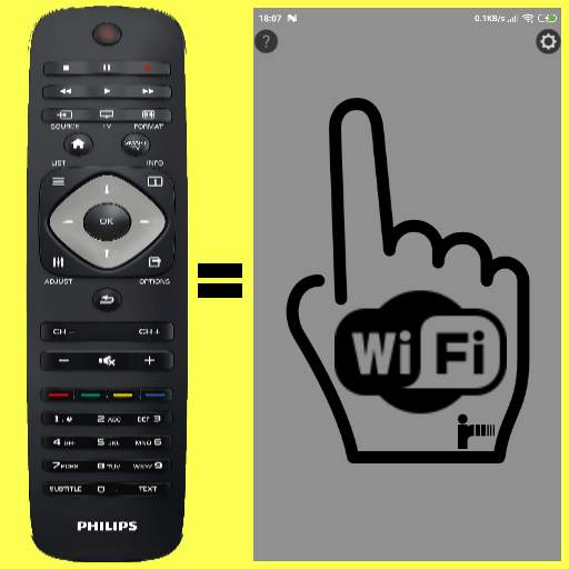 Remote Philips TV(< 2015) WiFi