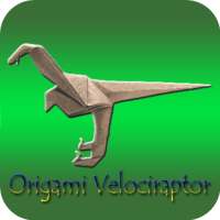 How to fold origami velociraptor