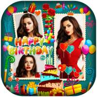 Happy Birthday : Cake, Status, Card & Photo Frame on 9Apps