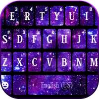 Galaxy Space Keyboard Background
