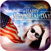 Memorial day photo frames on 9Apps