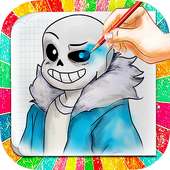 How to draw Undertale on 9Apps
