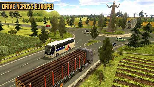 트럭 시뮬레이터 :유럽 screenshot 3