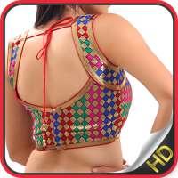 Blouse Design - Latest Backless Saree Blouse on 9Apps