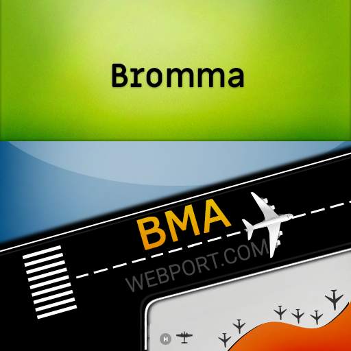 Bromma Stockholm Airport (BMA) Info   tracker