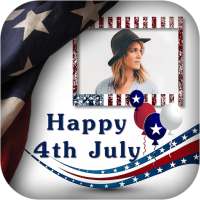 4th July GIF Photo Frame / 4th of July Photo Frame on 9Apps