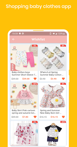 Cheap baby clothes outlet app