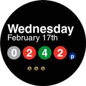 NYC Subway Watch Face on 9Apps