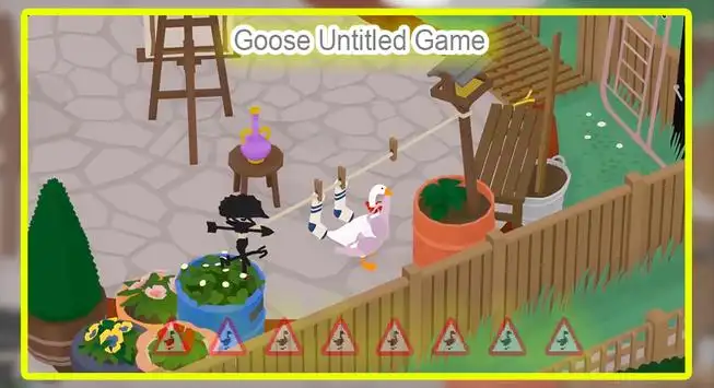 Untitled Goose Game  The Garden, Quickly Trophy Guide 