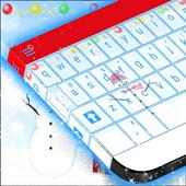 Тема рождественской клавиатуры