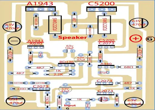 Descarga de la aplicación diagrama de la placa de circuito del amplificador  2023 - Gratis - 9Apps