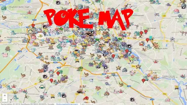 Pokemon GO Map Radar - Find live realtime pokemons by Pokemon GO Map
