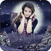 Cool Snowfall Photo Frames on 9Apps